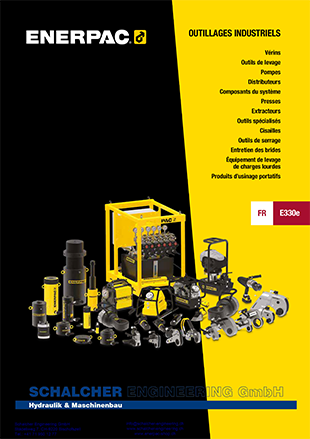 Cover Katalog Industriewerkzeuge Enerpac Französisch